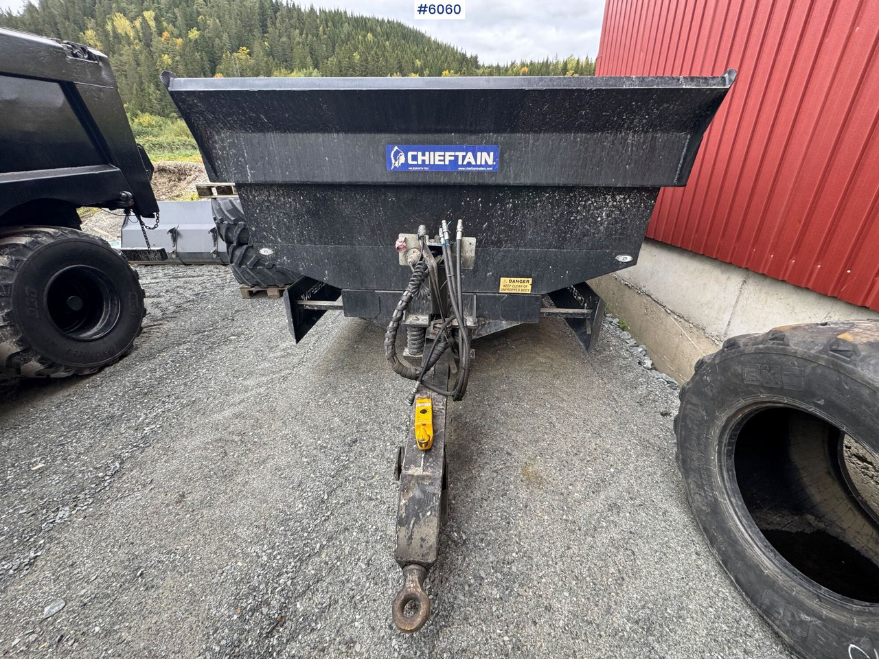 2012 Chieftain Dumper trailer - Remolque agrícola: foto 5 2012 Chieftain Dumper trailer - Remolque agrícola: foto 5