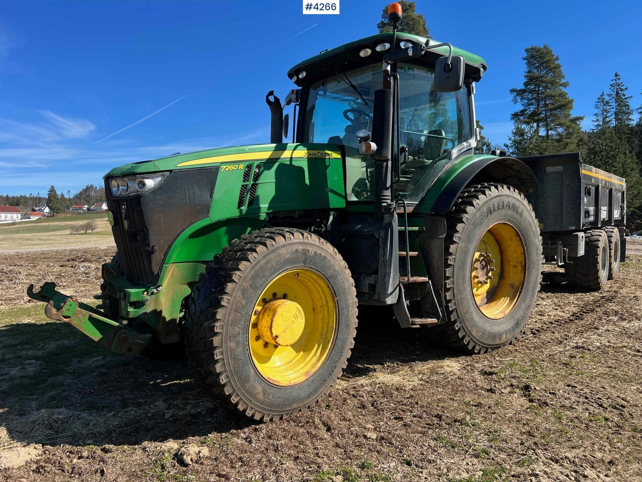 2012 John Deere 7260R Tractor w/ PTO - Tractor: foto 4 2012 John Deere 7260R Tractor w/ PTO - Tractor: foto 4