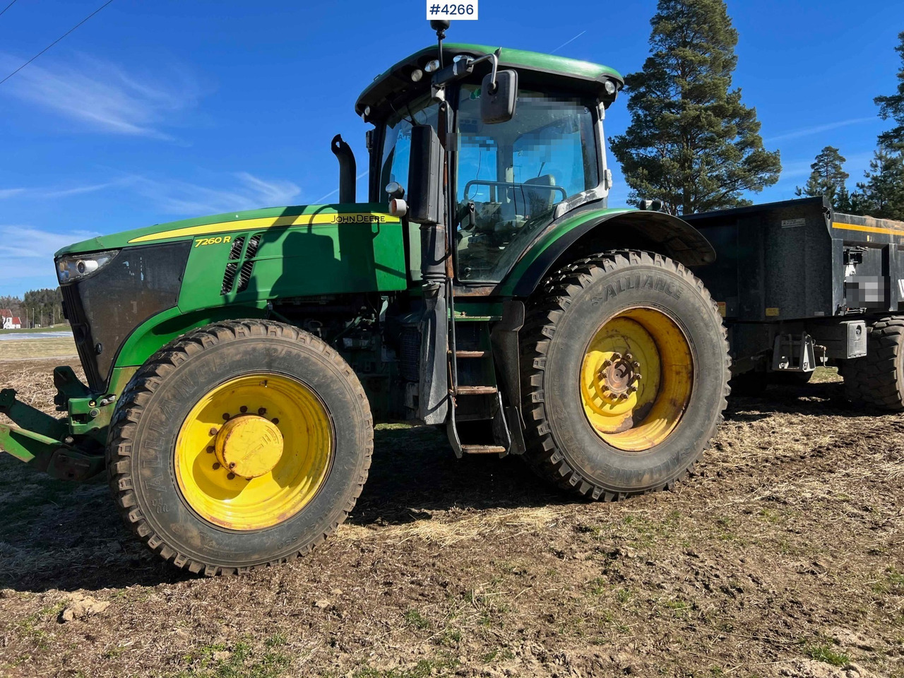 2012 John Deere 7260R Tractor w/ PTO - Tractor: foto 5 2012 John Deere 7260R Tractor w/ PTO - Tractor: foto 5