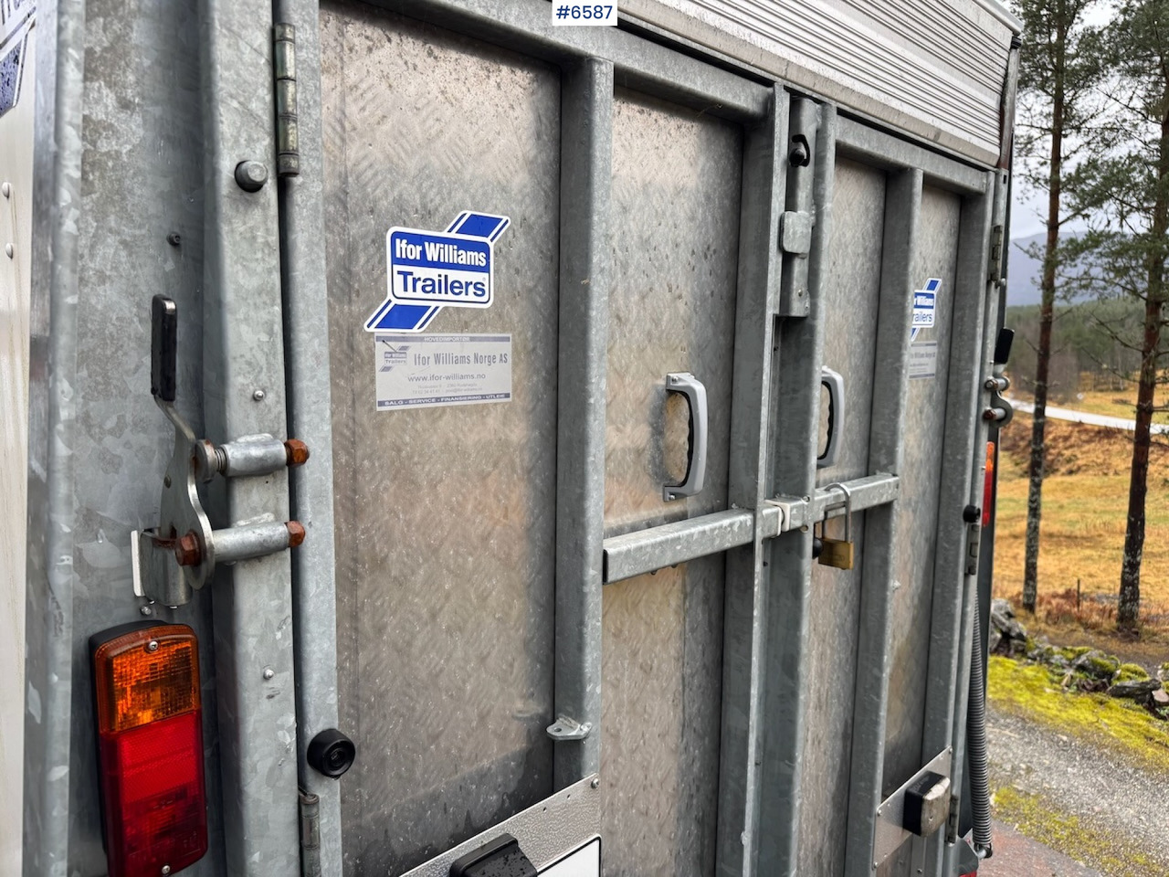 Remolque de coche 2015 For Williams BV 105G 6 Closet hanger: foto 14