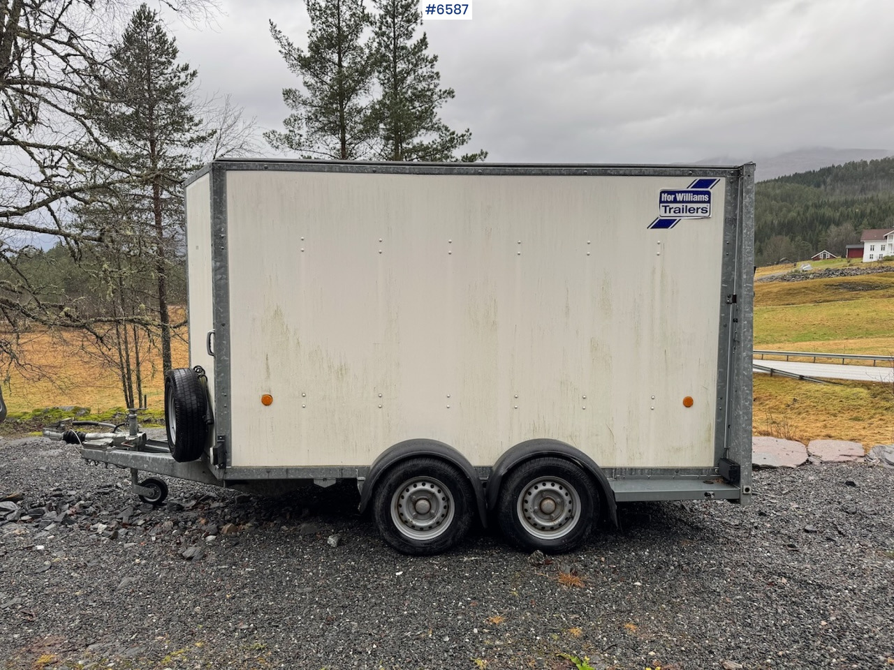 Remolque de coche 2015 For Williams BV 105G 6 Closet hanger: foto 7