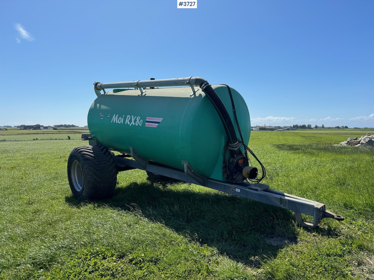 Esparcidor de estiércol 2015 Moi RX 80: foto 1