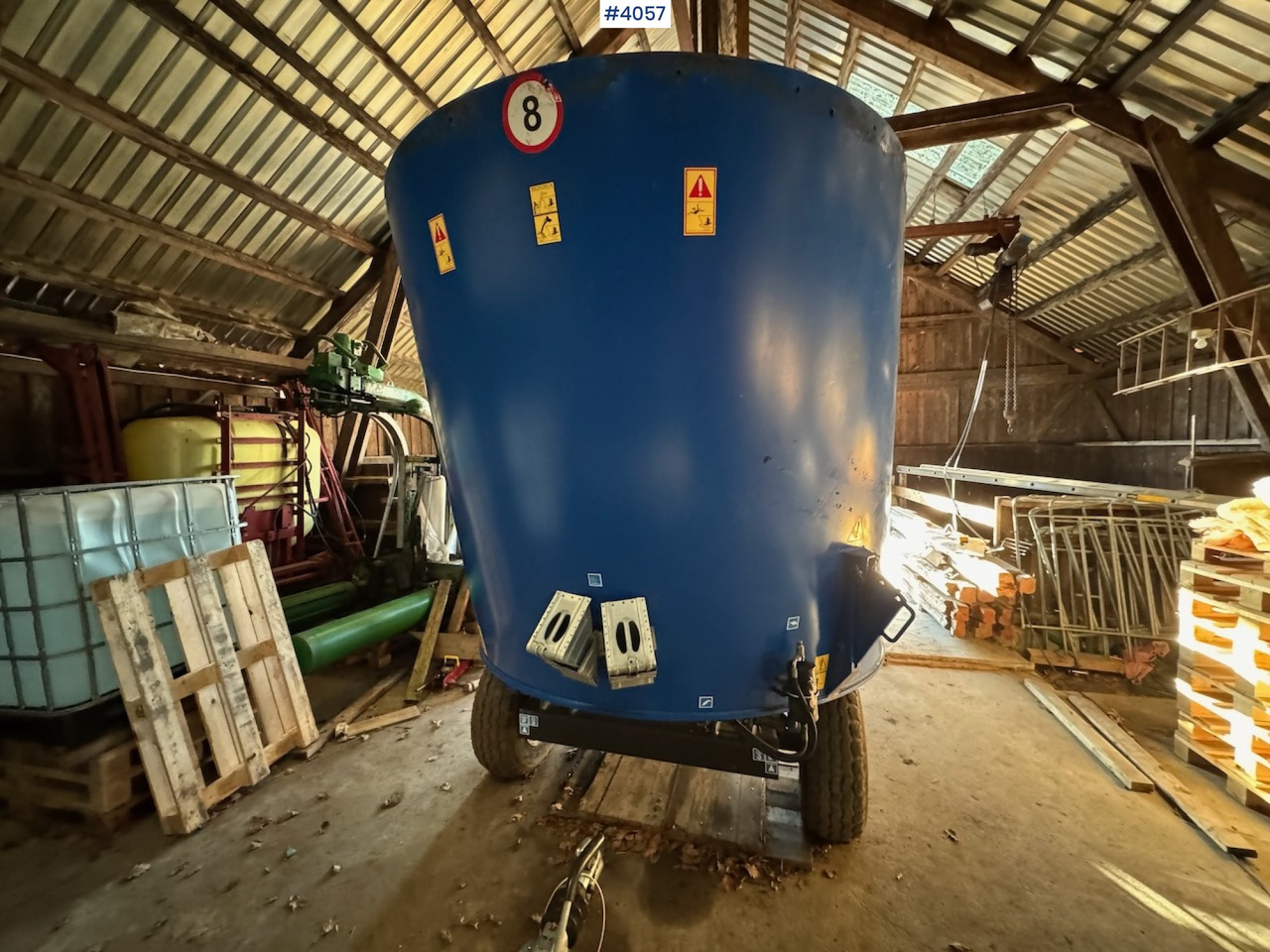 2019 Delaval VM12 Coarse feed mixer - Maquinaria ganadera: foto 2 2019 Delaval VM12 Coarse feed mixer - Maquinaria ganadera: foto 2