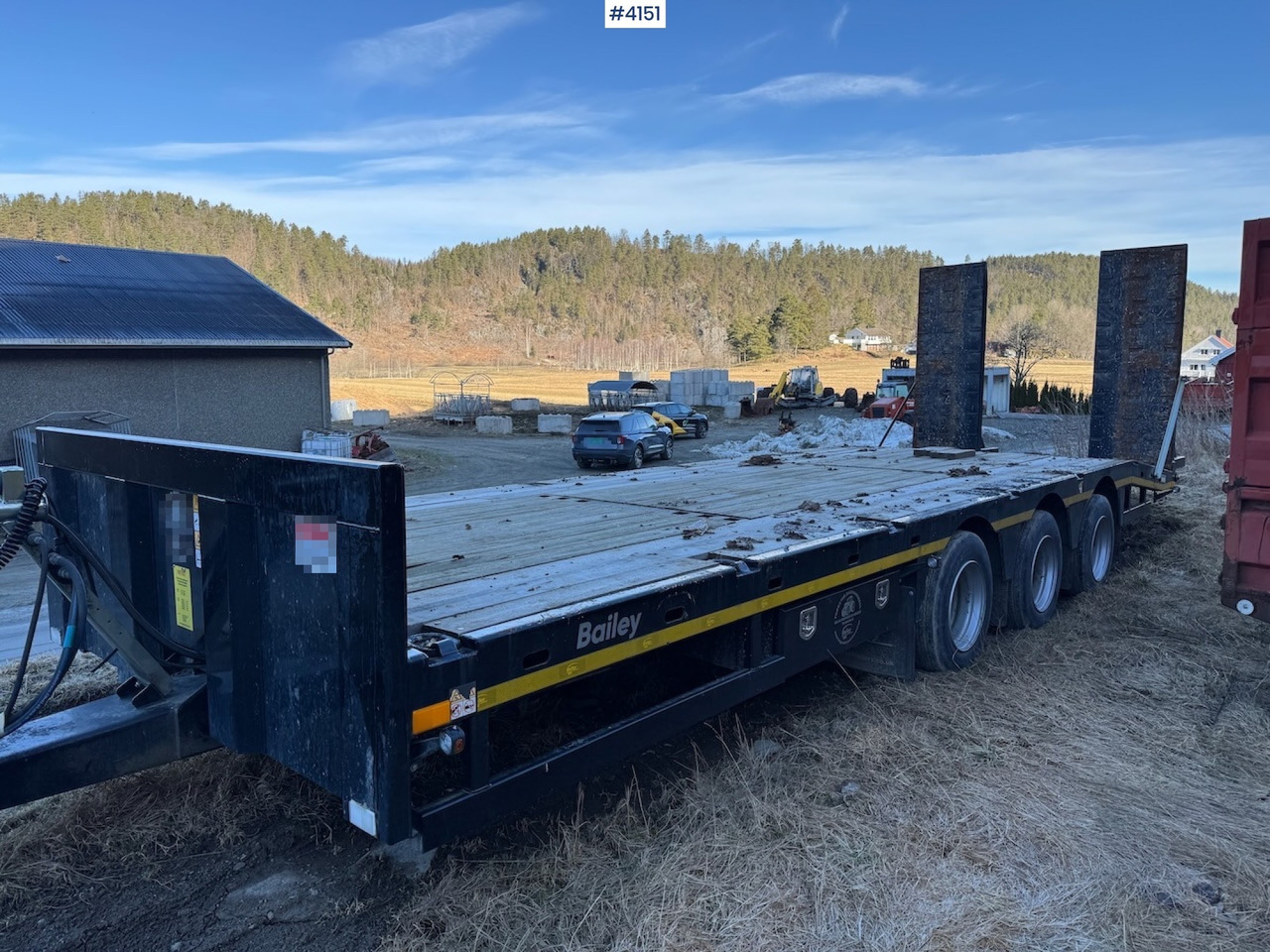 2020 Bailey 24 T Low Loader Machine Trolley - Remolque góndola rebajadas: foto 1 2020 Bailey 24 T Low Loader Machine Trolley - Remolque góndola rebajadas: foto 1