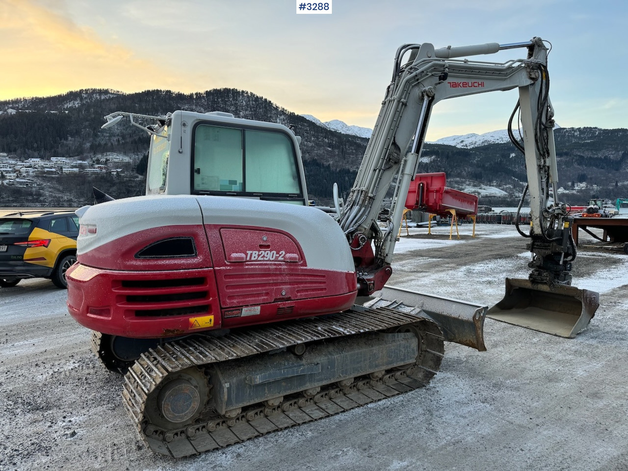 2022 Takeuchi TB 290-2 w/Rotory tilt and several buckets - Excavadora: foto 4 2022 Takeuchi TB 290-2 w/Rotory tilt and several buckets - Excavadora: foto 4