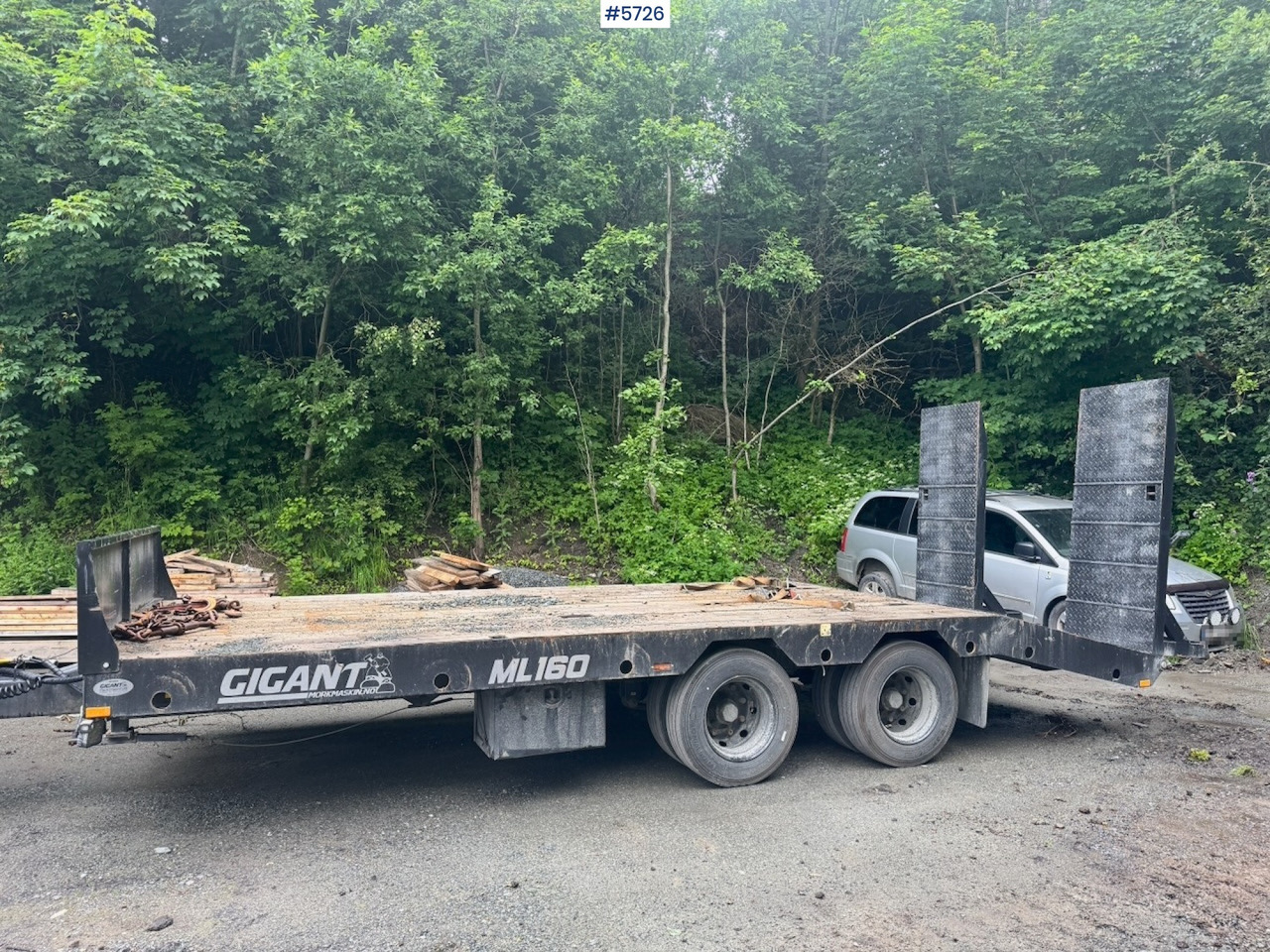 2023 Gigant ML-160 Machine trailer for tractor. - Remolque góndola rebajadas: foto 2 2023 Gigant ML-160 Machine trailer for tractor. - Remolque góndola rebajadas: foto 2