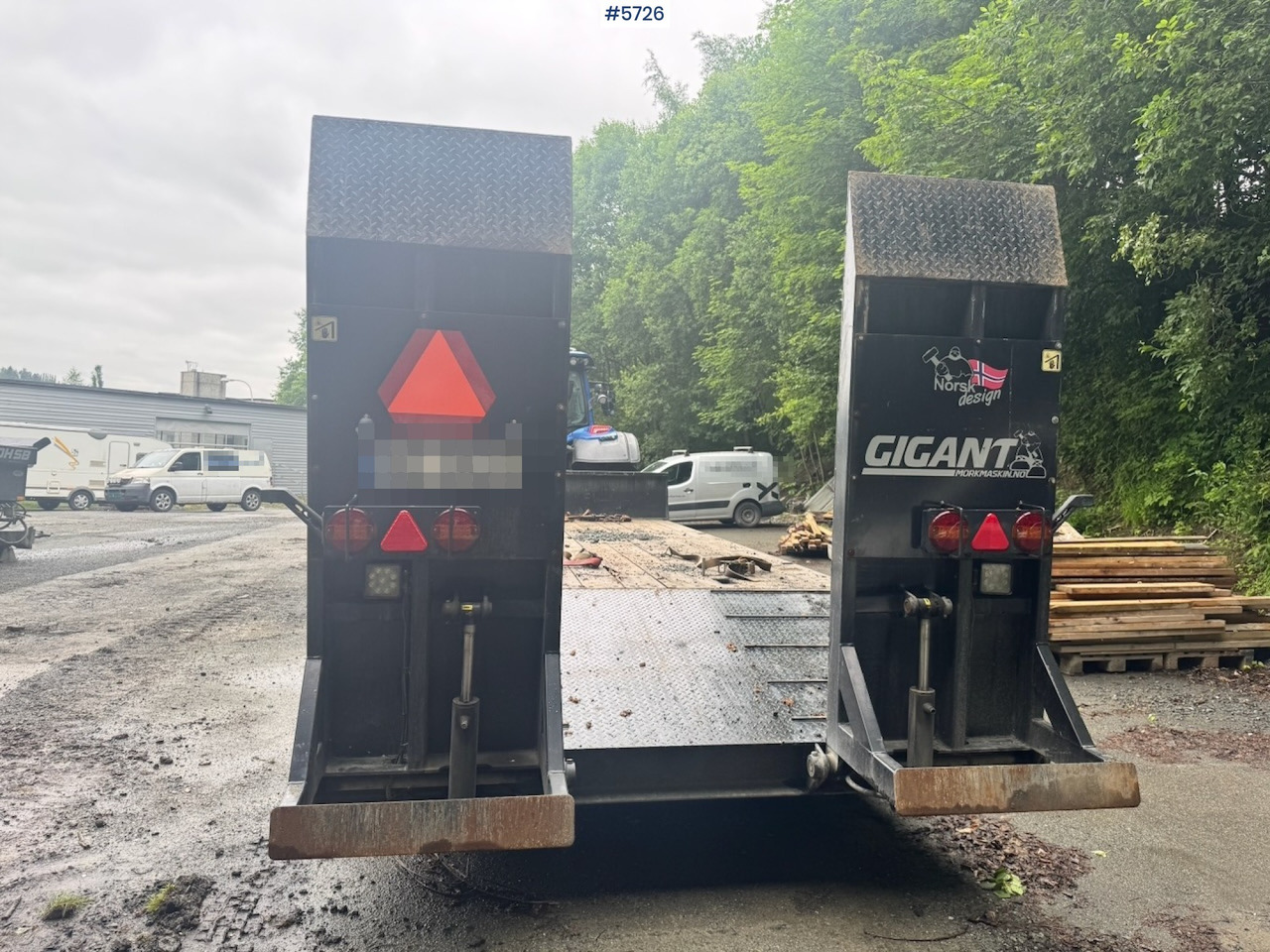 2023 Gigant ML-160 Machine trailer for tractor. - Remolque góndola rebajadas: foto 4 2023 Gigant ML-160 Machine trailer for tractor. - Remolque góndola rebajadas: foto 4