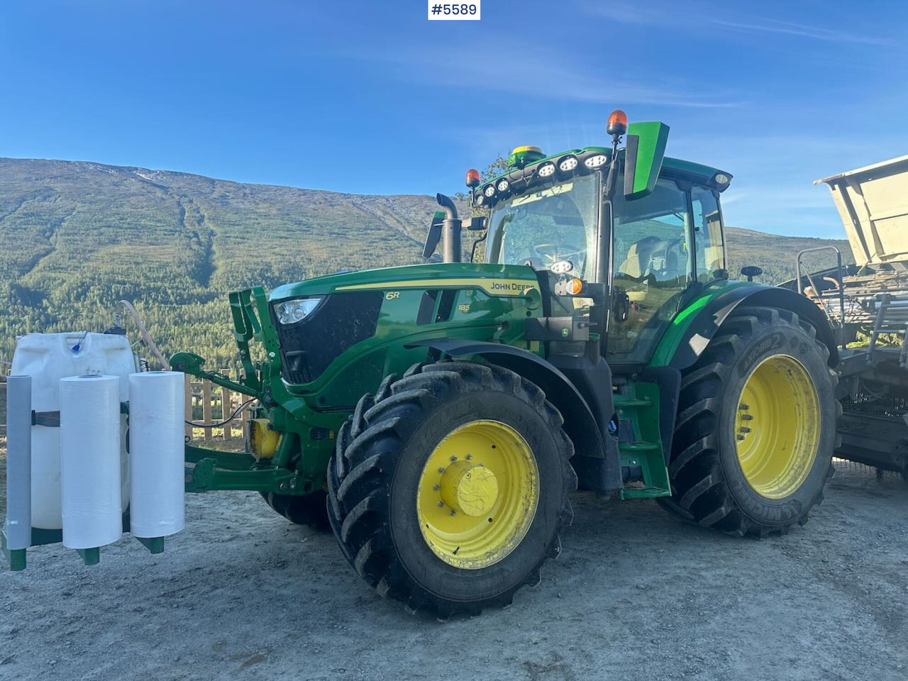 2024 John Deere 6R 185 4x4 tractor w/ front loader, GPS and winter tires. WATCH VIDEO - Tractor: foto 3 2024 John Deere 6R 185 4x4 tractor w/ front loader, GPS and winter tires. WATCH VIDEO - Tractor: foto 3