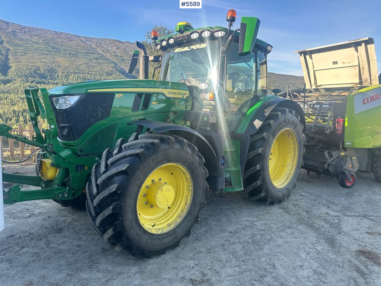 2024 John Deere 6R 185 4x4 tractor w/ front loader, GPS and winter tires. WATCH VIDEO - Tractor: foto 2 2024 John Deere 6R 185 4x4 tractor w/ front loader, GPS and winter tires. WATCH VIDEO - Tractor: foto 2
