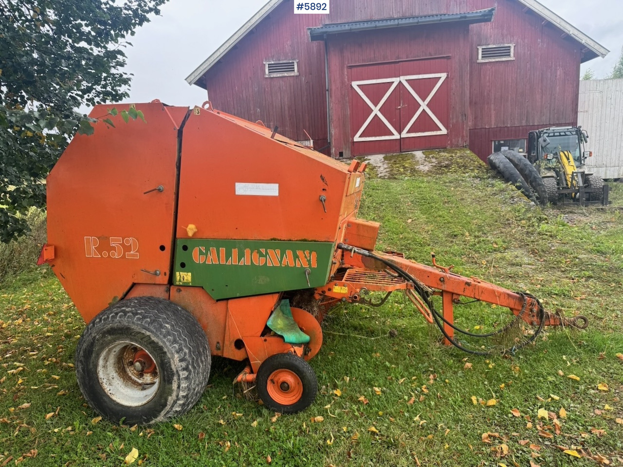 Approx. 1990 Callignani R52 Round baler - Maquinaria de henificación: foto 1 Approx. 1990 Callignani R52 Round baler - Maquinaria de henificación: foto 1