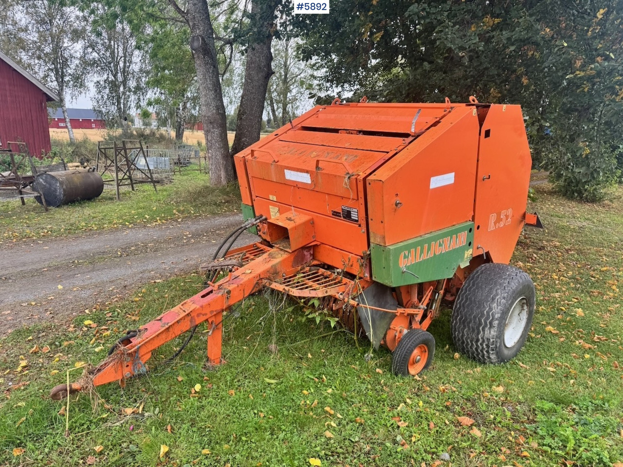 Approx. 1990 Callignani R52 Round baler - Maquinaria de henificación: foto 3 Approx. 1990 Callignani R52 Round baler - Maquinaria de henificación: foto 3