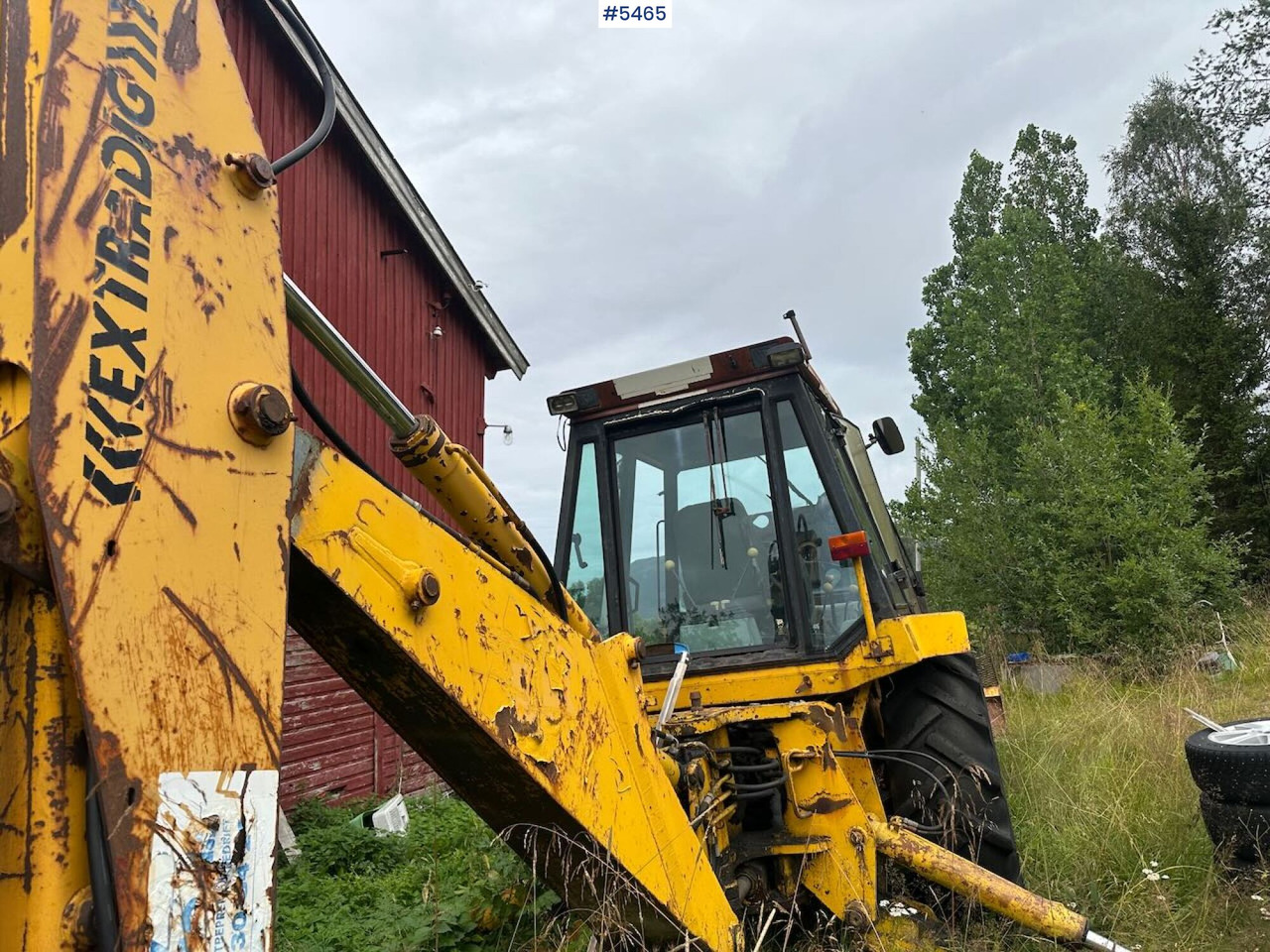 JCB Turbo 4x4 backhoe loader w/ pallet forks. Partial REP object. - Tractor: foto 5 JCB Turbo 4x4 backhoe loader w/ pallet forks. Partial REP object. - Tractor: foto 5