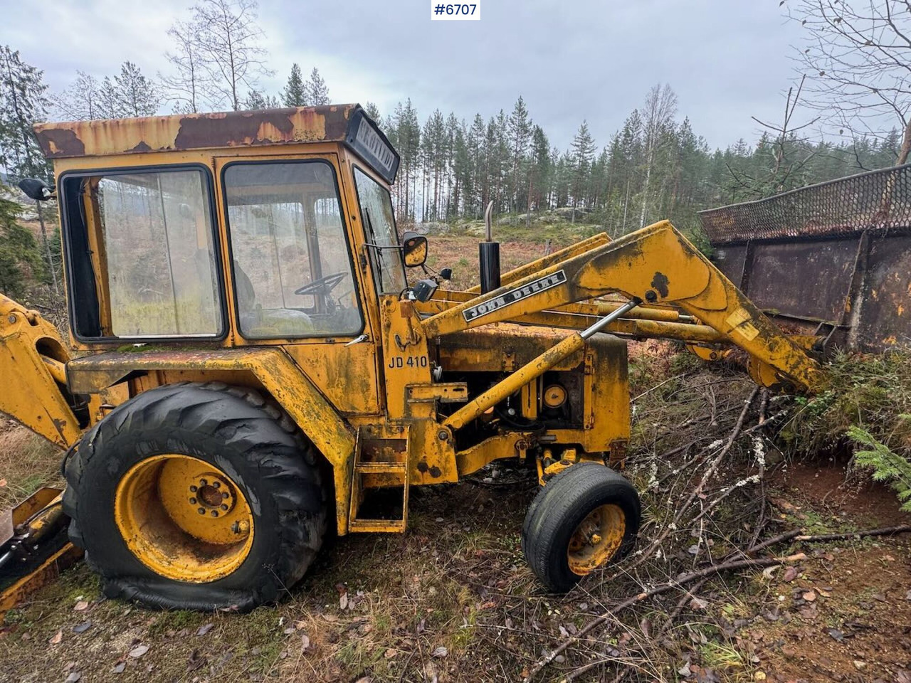 John Deere 410 Backhoe loader - Tractor: foto 4 John Deere 410 Backhoe loader - Tractor: foto 4