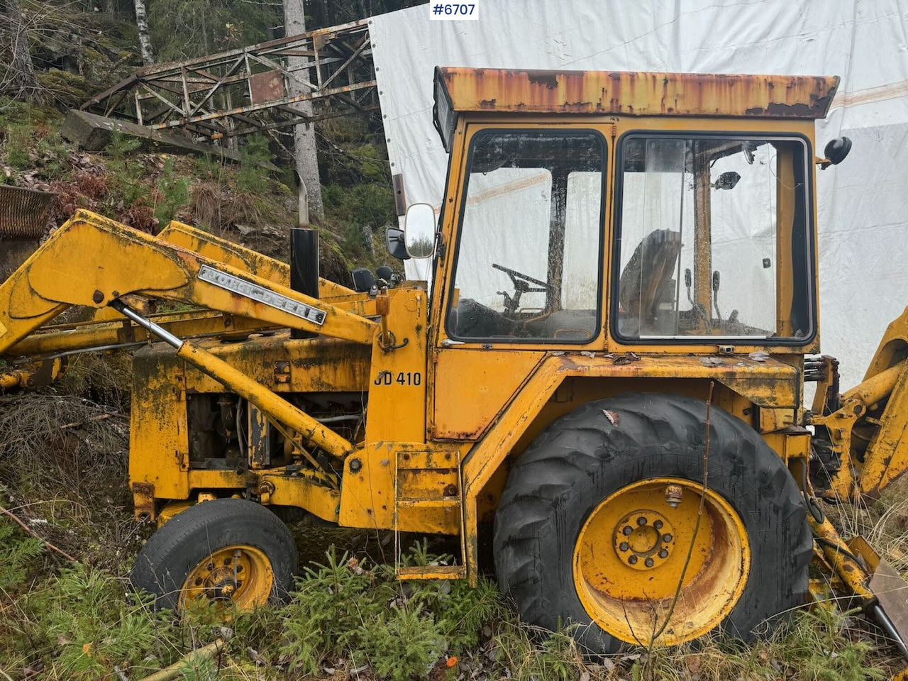 John Deere 410 Backhoe loader - Tractor: foto 3 John Deere 410 Backhoe loader - Tractor: foto 3