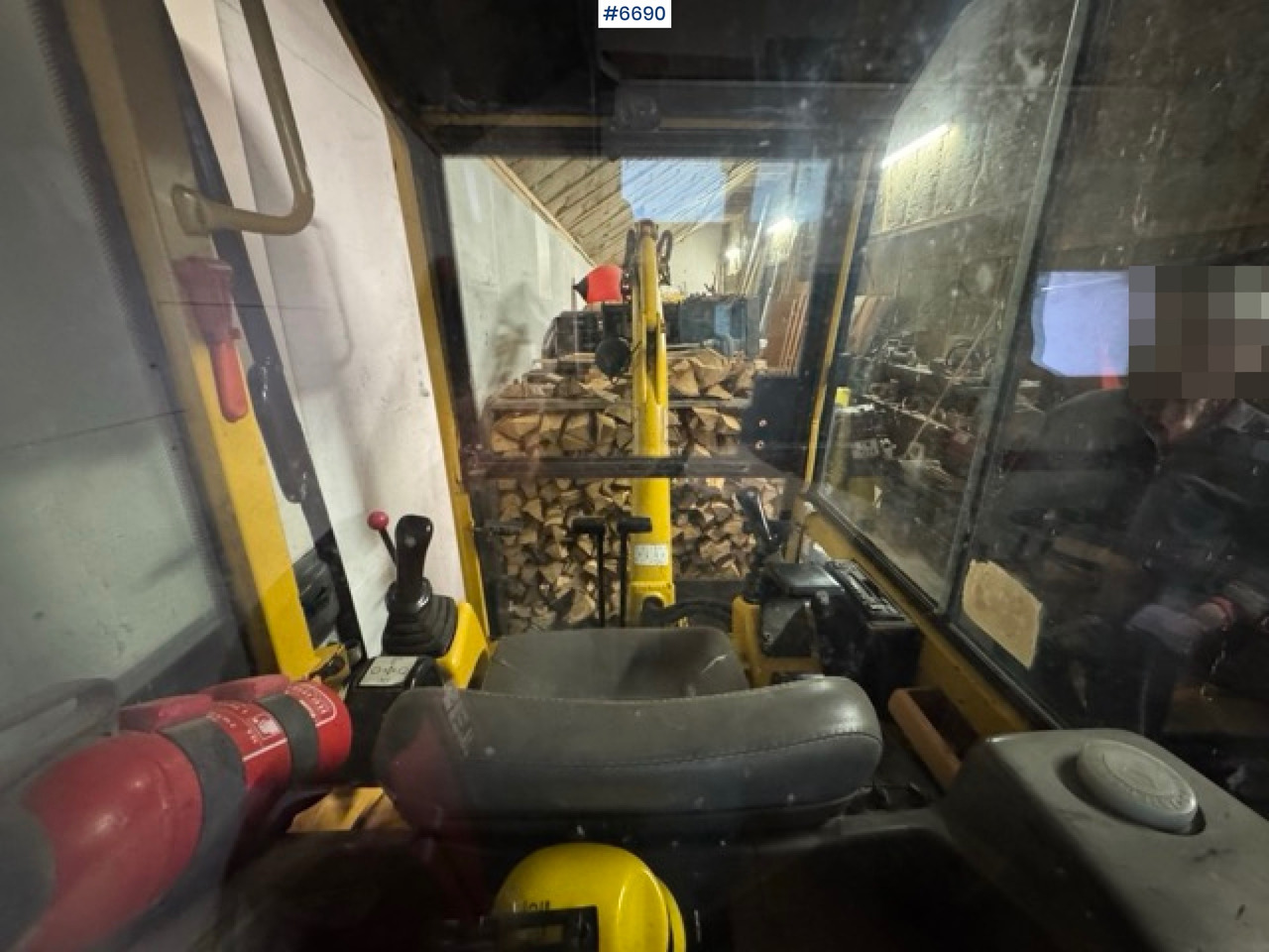 Excavadora Komatsu PC15R excavator with 2 buckets!: foto 14