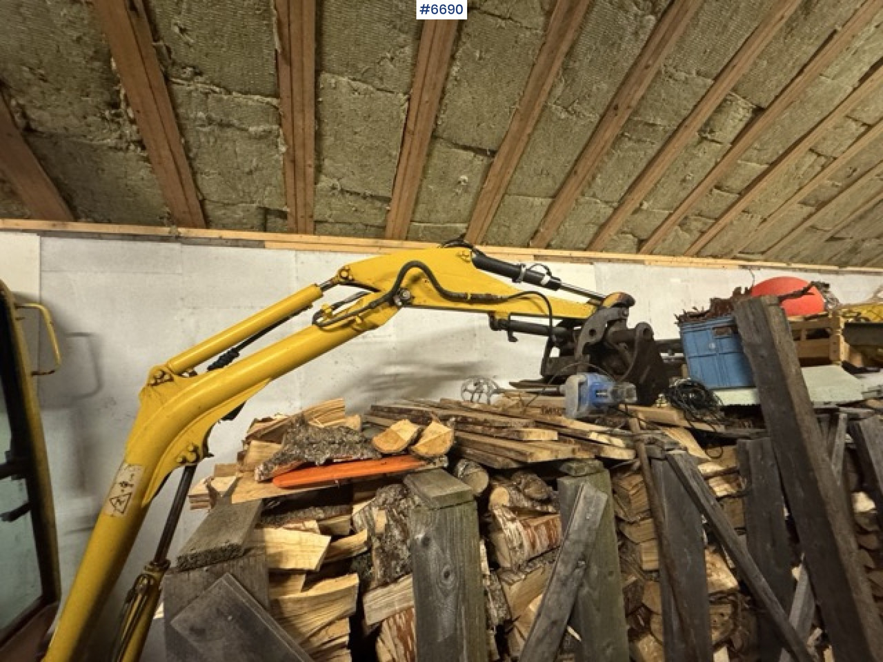 Excavadora Komatsu PC15R excavator with 2 buckets!: foto 8