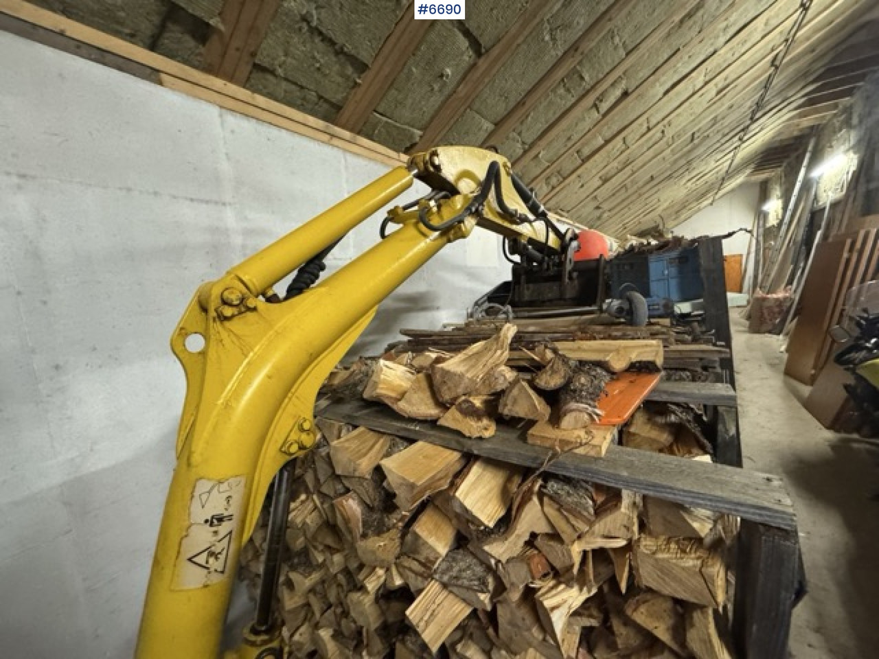 Excavadora Komatsu PC15R excavator with 2 buckets!: foto 7