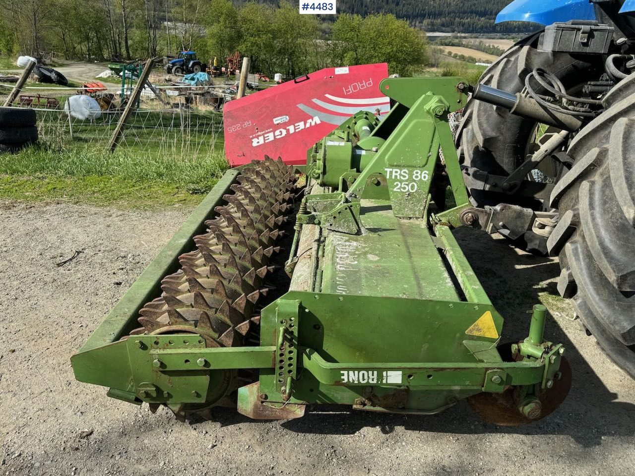 Krone TRS 86 Rotary Tiller - Equipo para trabajo del suelo: foto 4 Krone TRS 86 Rotary Tiller - Equipo para trabajo del suelo: foto 4