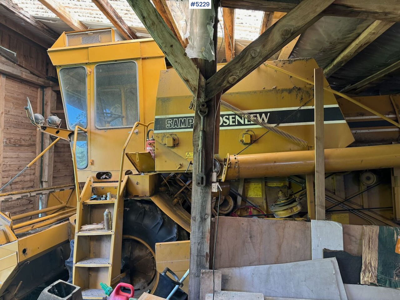 Sampo Rosenlew 500 - Cosechadora de granos: foto 4 Sampo Rosenlew 500 - Cosechadora de granos: foto 4