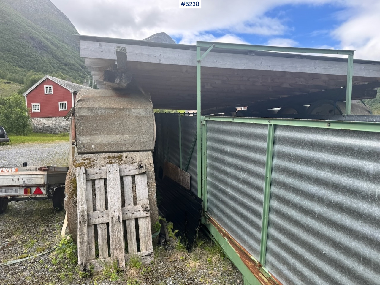 Silo with feed table and fans. Disassembled. - Maquinaria ganadera: foto 5 Silo with feed table and fans. Disassembled. - Maquinaria ganadera: foto 5