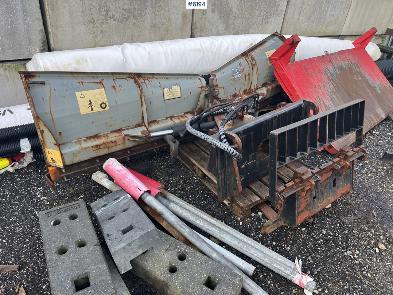 Tellefsdal folding plough for tractor - Vehículo municipal: foto 4 Tellefsdal folding plough for tractor - Vehículo municipal: foto 4