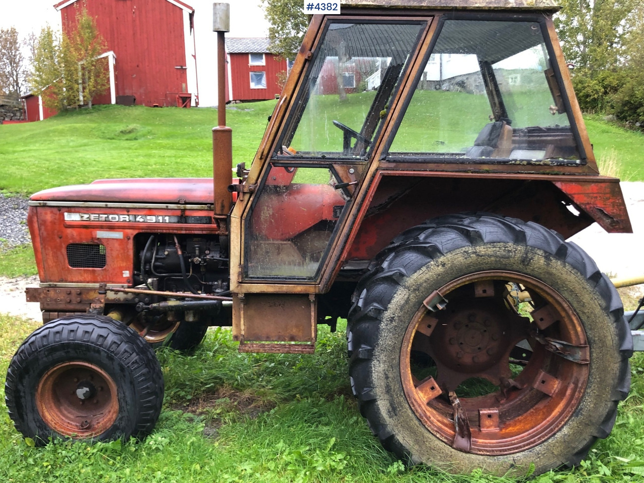 Zetor 4911 and Reime Manure spreader - Tractor: foto 2 Zetor 4911 and Reime Manure spreader - Tractor: foto 2