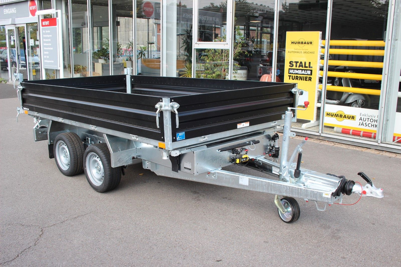 Humbaur HTK 3500.31 Stahl SCHWARZ NEU Dreiseitenkipper - Remolque volquete: foto 1 Humbaur HTK 3500.31 Stahl SCHWARZ NEU Dreiseitenkipper - Remolque volquete: foto 1