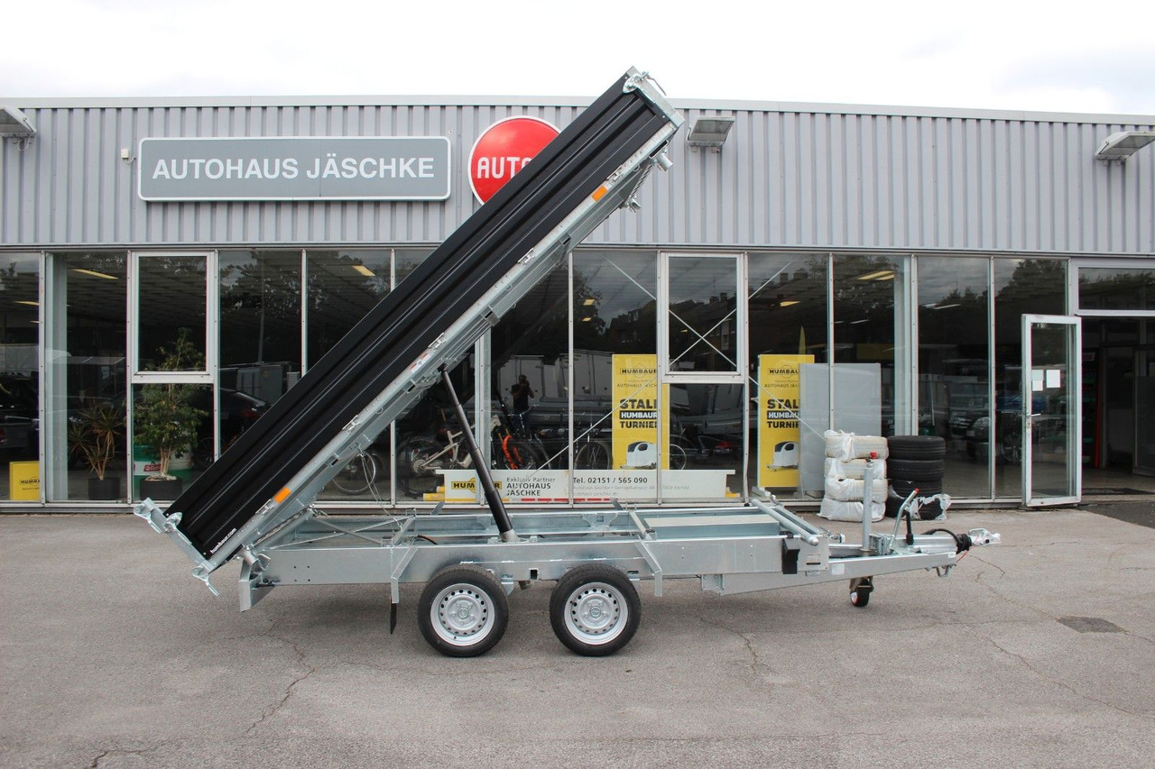 Remolque volquete Humbaur HTK 3500.37 Stahl Dreiseitenkipper Parabelfeder: foto 16