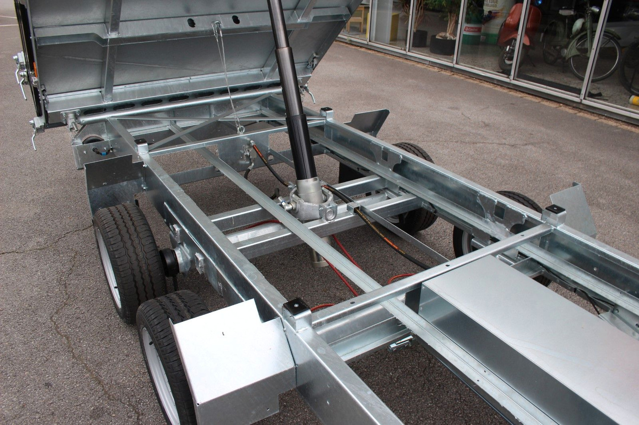 Remolque volquete Humbaur HTK 3500.37 Stahl Dreiseitenkipper Parabelfeder: foto 6