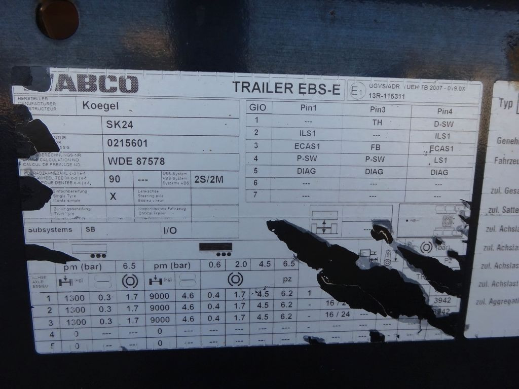 Semirremolque volquete Kögel SKM24 Stahl Kippauflieger mit 3 Achsen Kögel SKM24 Stahl Kippauflieger mit 3 Achsen: foto 14 Semirremolque volquete Kögel SKM24 Stahl Kippauflieger mit 3 Achsen Kögel SKM24 Stahl Kippauflieger mit 3 Achsen: foto 14