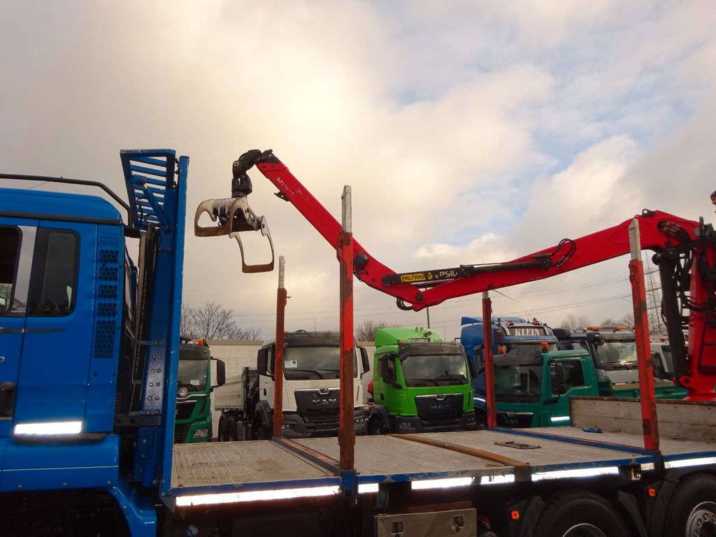 MAN 28.500 TGS mit EPSILON-Kran+Achleitner Anhänger MAN 28.500 TGS Allrad. HOLZZUG EPSILON-Kran GREIFER - Camión forestal, Camión grúa: foto 4 MAN 28.500 TGS mit EPSILON-Kran+Achleitner Anhänger MAN 28.500 TGS Allrad. HOLZZUG EPSILON-Kran GREIFER - Camión forestal, Camión grúa: foto 4