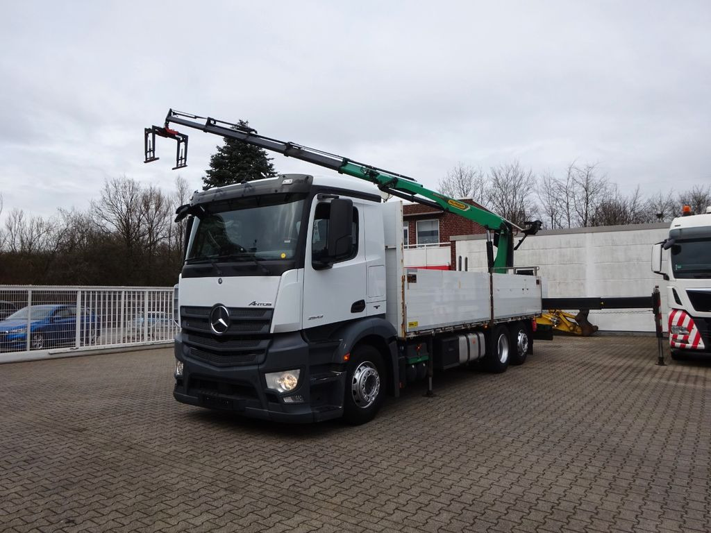 Camión caja abierta Mercedes-Benz 2543 Antos Baustoff +PK 26001  bis 20 m Auslage: foto 6