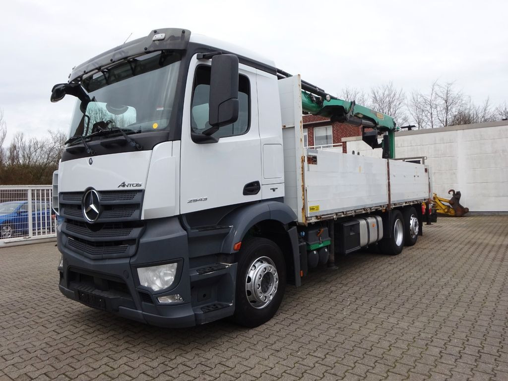 Camión caja abierta Mercedes-Benz 2543 Antos Baustoff +PK 26001  bis 20 m Auslage: foto 15