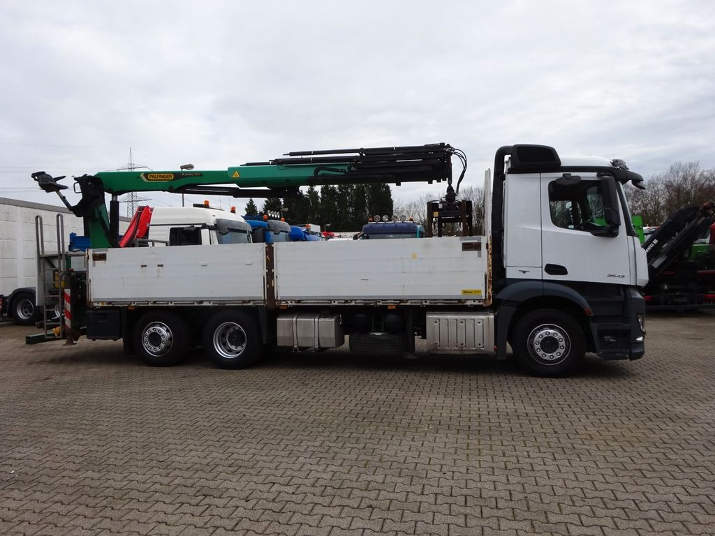 Camión caja abierta Mercedes-Benz 2543 Antos Baustoff +PK 26001  bis 20 m Auslage: foto 13