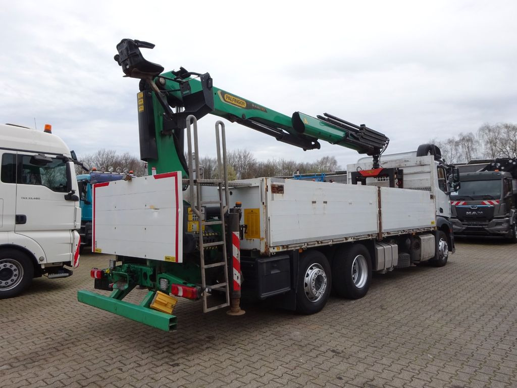 Camión caja abierta Mercedes-Benz 2543 Antos Baustoff +PK 26001  bis 20 m Auslage: foto 12