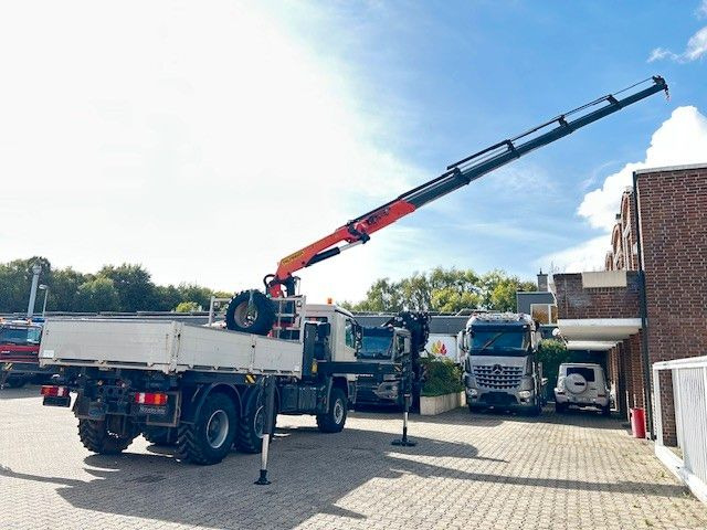 Mercedes-Benz 3344 Actros Pritsche + PK 34002 6x6 - Camión grúa: foto 5 Mercedes-Benz 3344 Actros Pritsche + PK 34002 6x6 - Camión grúa: foto 5