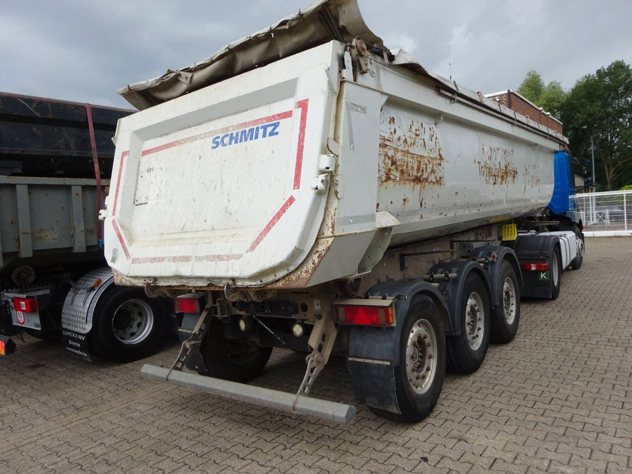 Schmitz Cargobull SKI 24 SL 7.2 Kipp Auflieger Mulde mit 3 Achsen - Semirremolque volquete: foto 4 Schmitz Cargobull SKI 24 SL 7.2 Kipp Auflieger Mulde mit 3 Achsen - Semirremolque volquete: foto 4