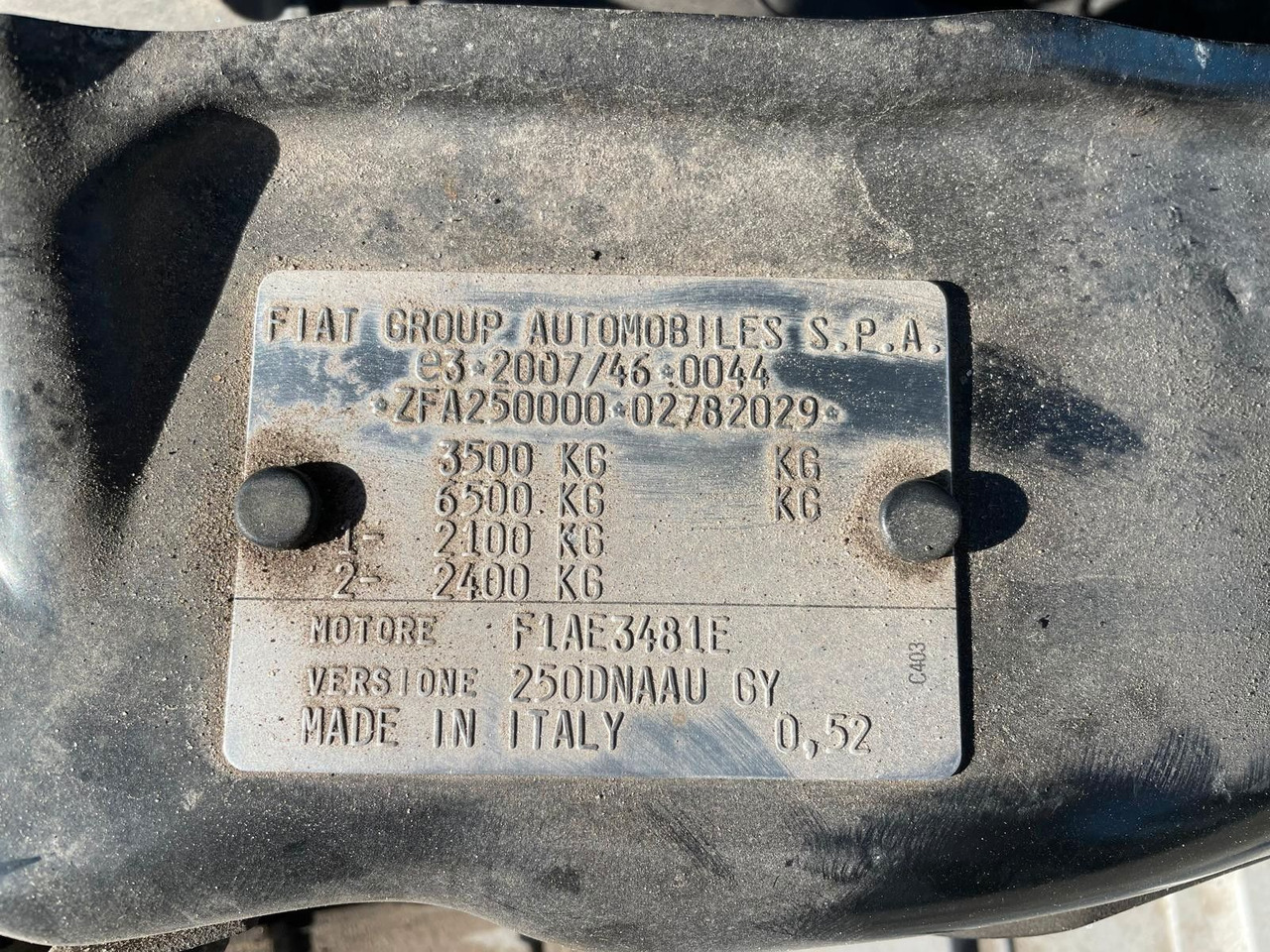 Furgoneta caja abierta Fiat 2.3 MJT 150 Chassis Automatic * NUR 150000km: foto 22