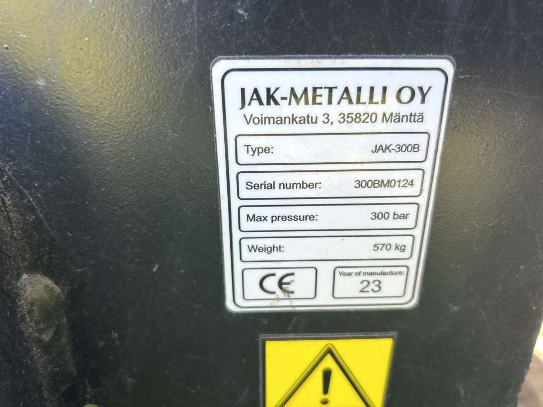 2023 JAK 300B Gravemaskin Tresaksklype m/ S70-feste - Implemento para Maquinaria de construcción: foto 4 2023 JAK 300B Gravemaskin Tresaksklype m/ S70-feste - Implemento para Maquinaria de construcción: foto 4