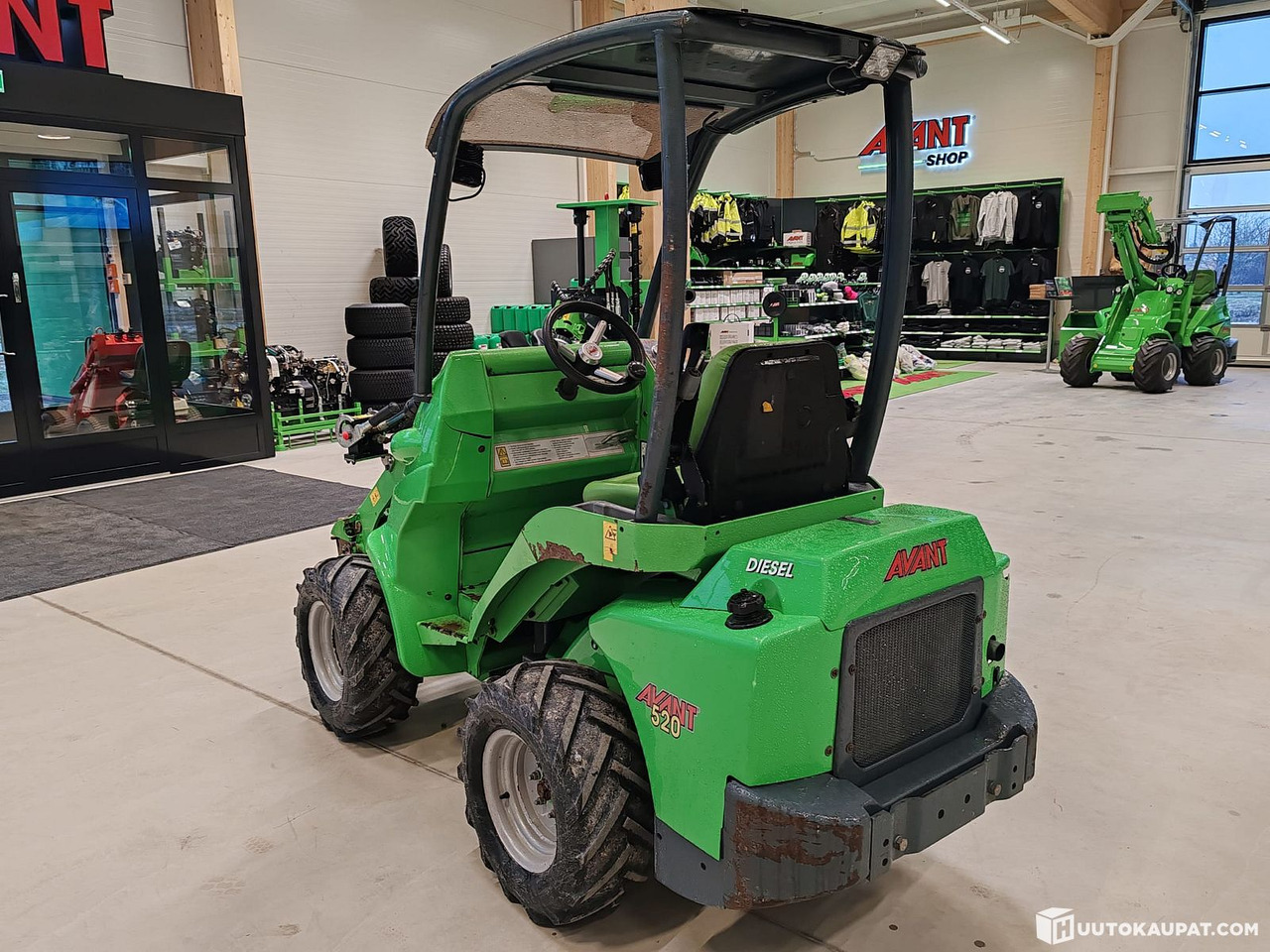 Avant 520 2014 – 2,035 h – running and drivable compact loader, Juva - Cargadora articulada: foto 5 Avant 520 2014 – 2,035 h – running and drivable compact loader, Juva - Cargadora articulada: foto 5