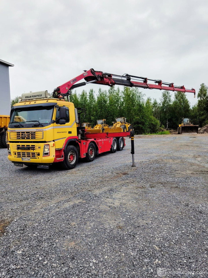 Volvo FM 12, 2005 + Hiab nosturi, Alavus - Camión: foto 4 Volvo FM 12, 2005 + Hiab nosturi, Alavus - Camión: foto 4