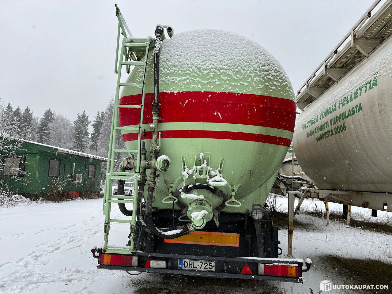 Tilting bulk tank semi-trailer with dolly, Jämsä - Semirremolque cisterna, Remolque dolly: foto 3 Tilting bulk tank semi-trailer with dolly, Jämsä - Semirremolque cisterna, Remolque dolly: foto 3