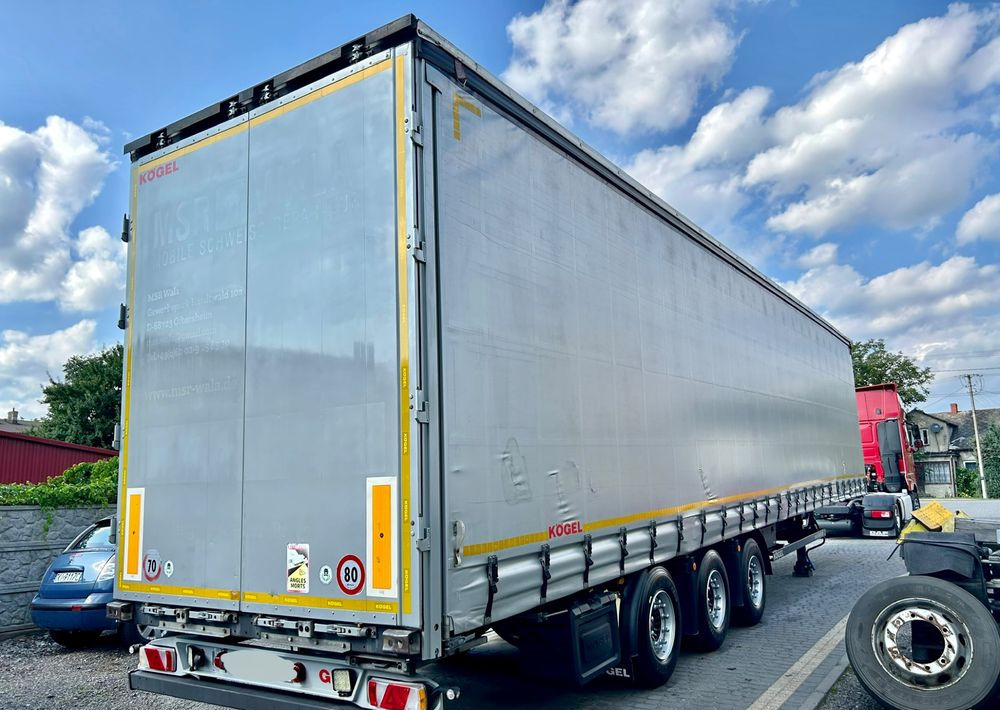 Kögel MEGA 2019 OPONY 80% SAF PODNOSZONA OŚ PODNOSZONY DACH / OD PIERWSZEGO WŁAŚCICIELA - Semirremolque lona: foto 3 Kögel MEGA 2019 OPONY 80% SAF PODNOSZONA OŚ PODNOSZONY DACH / OD PIERWSZEGO WŁAŚCICIELA - Semirremolque lona: foto 3