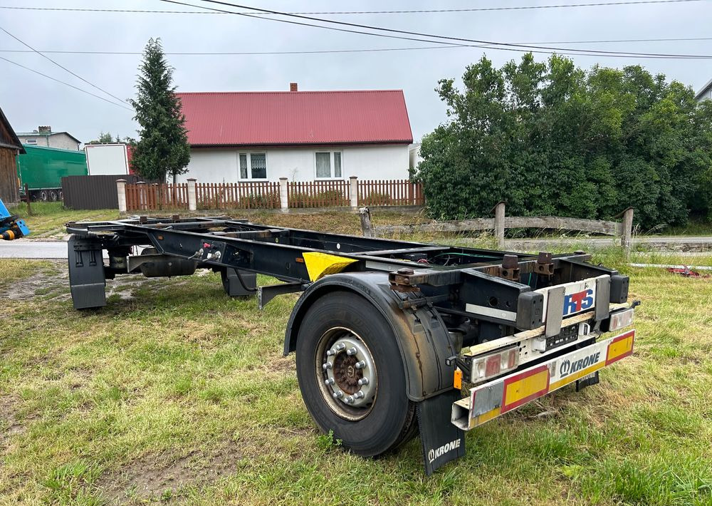 Krone 2020 BDF z Niemiec KRONE STANDARD 385/65 super stan 20’ - Remolque portacontenedore/ Intercambiable: foto 4 Krone 2020 BDF z Niemiec KRONE STANDARD 385/65 super stan 20’ - Remolque portacontenedore/ Intercambiable: foto 4