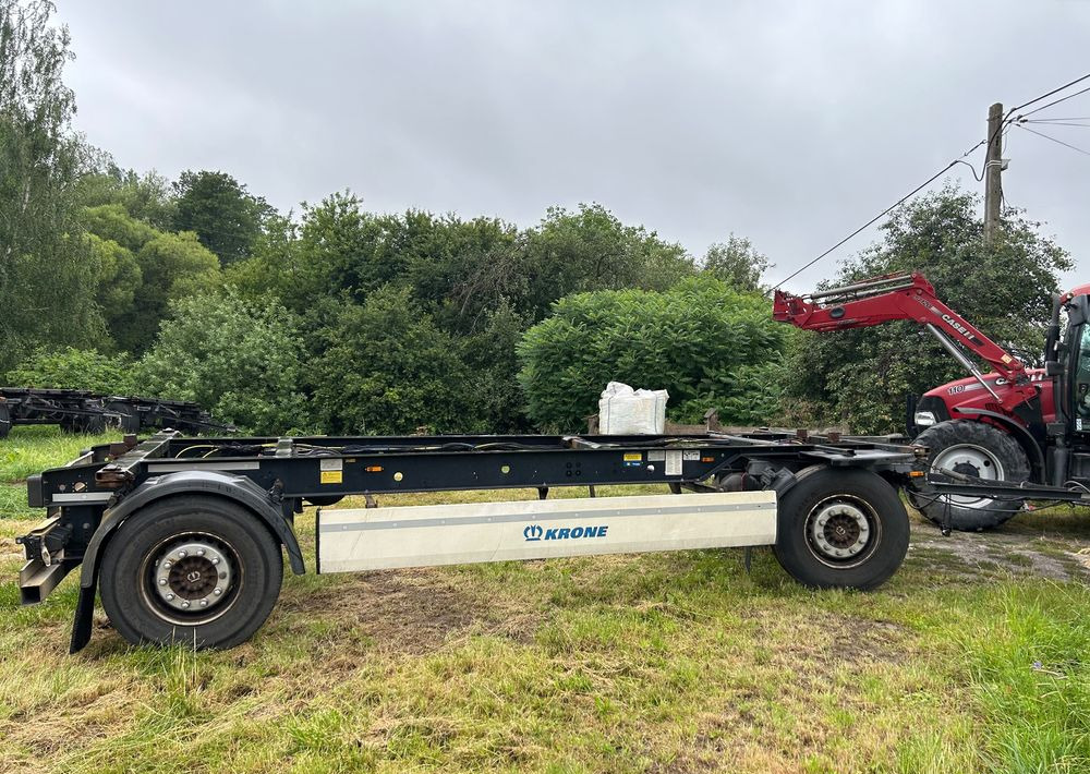 Krone 2020 BDF z Niemiec KRONE STANDARD 385/65 super stan 20’ - Remolque portacontenedore/ Intercambiable: foto 3 Krone 2020 BDF z Niemiec KRONE STANDARD 385/65 super stan 20’ - Remolque portacontenedore/ Intercambiable: foto 3