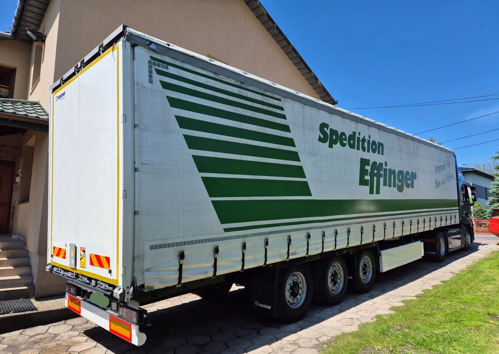 Krone BURTOWA BUDOWLANA VARIOS PÓŁMEGA 385/55 z Niemiec / ALUFELGI / stan bardzo dobry / PODNOSZONA OŚ I DACH / BPW firanka burto-firanka firana burtówka burto firanka - Semirremolque lona: foto 3 Krone BURTOWA BUDOWLANA VARIOS PÓŁMEGA 385/55 z Niemiec / ALUFELGI / stan bardzo dobry / PODNOSZONA OŚ I DACH / BPW firanka burto-firanka firana burtówka burto firanka - Semirremolque lona: foto 3