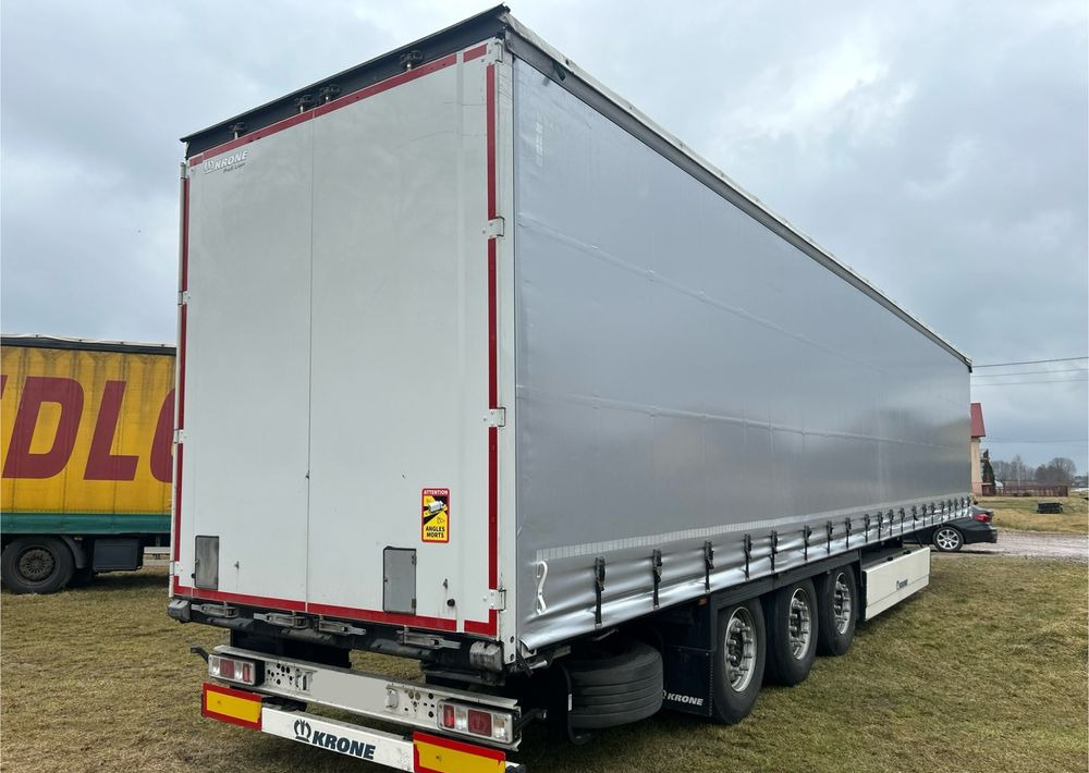 Krone STANDARD 2021 podnoszona oś OPONY 70% / STAN BARDZO DOBRY / OD PIERWSZEGO WŁAŚCICIELA / PALECIARA / TOP / sprowadzona z Niemiec !! - Semirremolque lona: foto 1 Krone STANDARD 2021 podnoszona oś OPONY 70% / STAN BARDZO DOBRY / OD PIERWSZEGO WŁAŚCICIELA / PALECIARA / TOP / sprowadzona z Niemiec !! - Semirremolque lona: foto 1