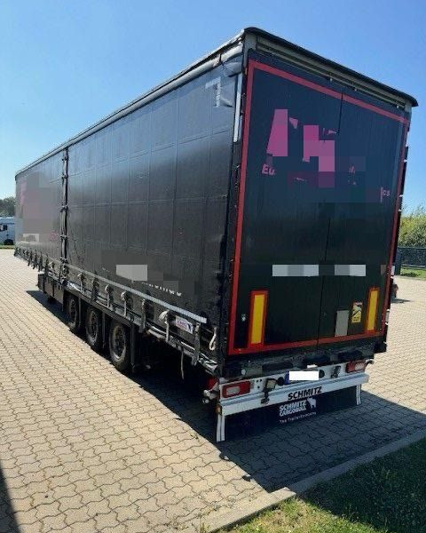 Schmitz Cargobull MEGA MULDA z Niemiec UNIKAT GABARYT pod plandeką / OŚ PODNOSZONA / ładne opony / od pierwszego właściciela / POSZERZANA / OKAZJA / RSAB - Semirremolque lona: foto 5 Schmitz Cargobull MEGA MULDA z Niemiec UNIKAT GABARYT pod plandeką / OŚ PODNOSZONA / ładne opony / od pierwszego właściciela / POSZERZANA / OKAZJA / RSAB - Semirremolque lona: foto 5