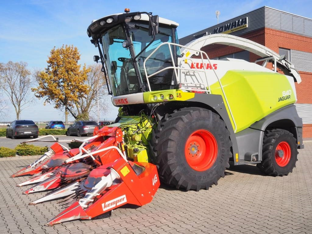 Cosechadora de forraje Claas Jaguar 840 4x4 + Kemper 445: foto 5