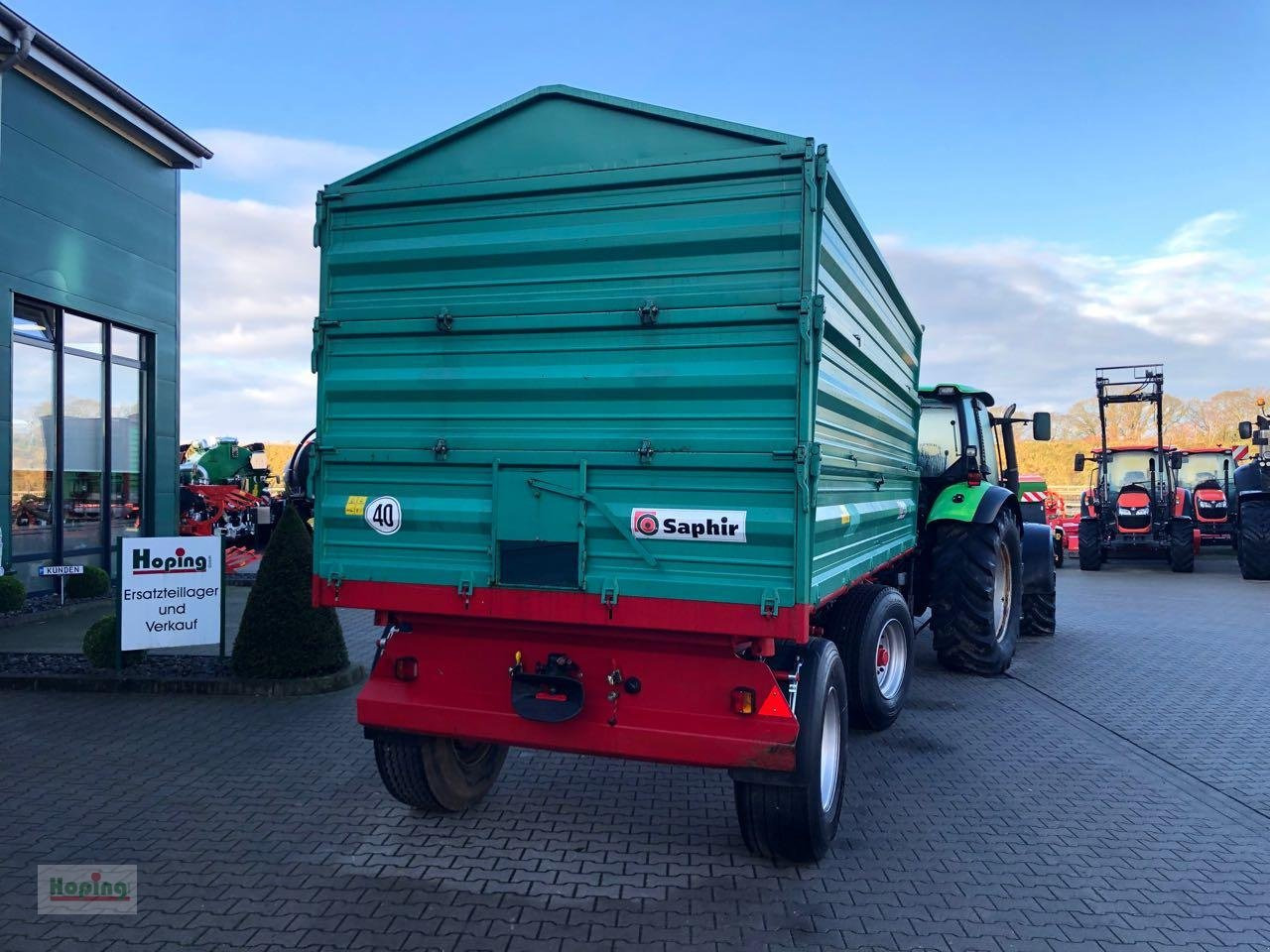 Farmtech 14t Kipper - Remolque volquete agrícola: foto 3 Farmtech 14t Kipper - Remolque volquete agrícola: foto 3